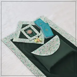 ست عبادت مخمل طرح گلناز