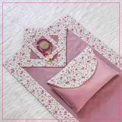 ست عبادت مخمل پرنیان طرح نسیم