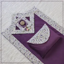 ست عبادت مخمل پرنیان طرح نسیم