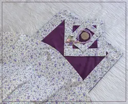 ست عبادت مخمل پرنیان طرح نسیم
