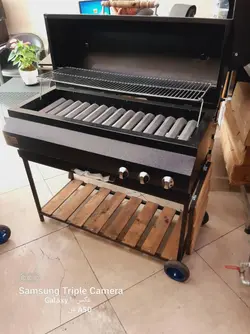 باربیکیو گازی زغالی 80 سانت