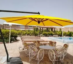 چتر سایبان ویلایی پایه وسط و کنار