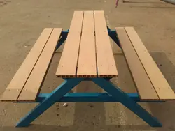 میز و نیمکت پارکی