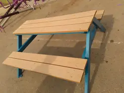 میز و نیمکت پارکی