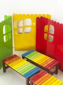 نیمکت هفت رنگ