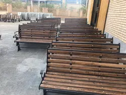 نيمكت با چوب روس
