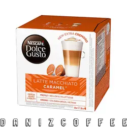 کپسول قهوه دولچه گوستو لاته ماكياتو كارامل - Latte Macchiato Caramel