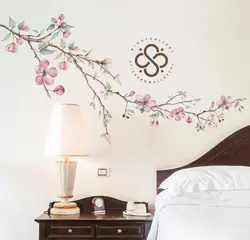 استیکر دیواری مینوی گالری مدل Spring branch