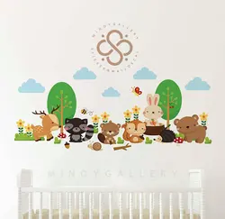 استیکر دیواری مینوی گالری مدل MY-139