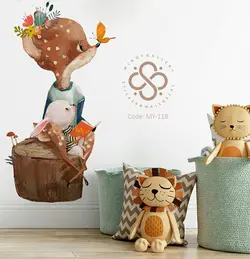استیکر دیواری مینوی گالری مدل MY-118