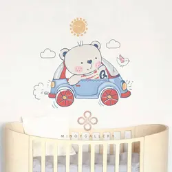 استیکر دیواری مینوی گالری Baby room collection #1