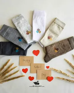 جوراب ساق دار مردانه زنبوری