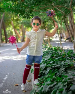 جوراب بالا زانو بچگانه خرسی زرشکی