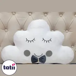 گارد تخت عروسکی مخمل کودک تاتی (ابر)