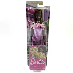 عروسک لباس صورتی براق MATTEL