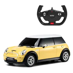 ماشین کنترلی راستار 1:14 مدل MINI COOPER S زرد