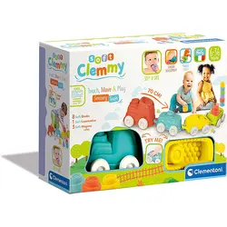 قطار سیلیکونی Clementoni مدل Sensory Train