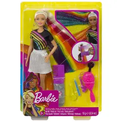 عروسک مو رنگین کمانی MATTEL