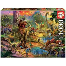 پازل 1000 قطعه Educa طرح سرزمین دایناسورها
