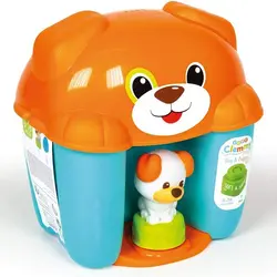 باکس خانه سازی Clementoni مدل Dog & puppy