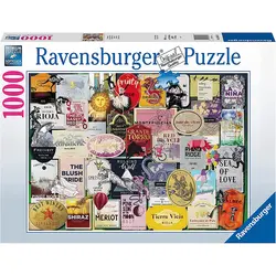 پازل 1000 قطعه Ravensburger طرح برچسب‌های نوشیدنی