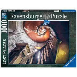 پازل 1000 قطعه Ravensburger طرح مکان‌های گمشده – پلکان مارپیچی بلوط