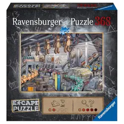 پازل معمایی 368 قطعه Ravensburger طرح کارخانه اسباب‌ بازی