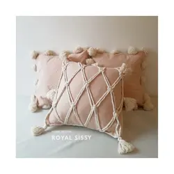 کوسن مکرومه مدل آنا