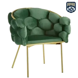 صندلی لوپن بنیزان مدل 730 استاتیک(مشکی) - مبلمان اداری پدر