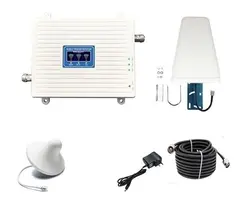 پکیج کامل دستگاه تقویت آنتن موبایل سه باند مدل WITE IN 928 ا Complete package of-band mobile antenna amplifier. Special sale and free shipping WITE IN 928