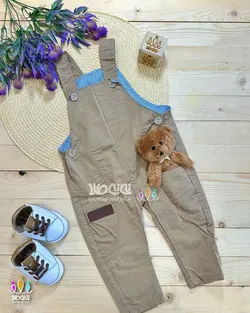 بیلر پیشبندی اسپرت کتان عروسک دار