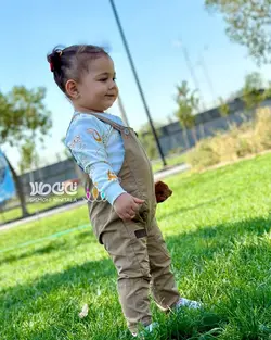 بیلر پیشبندی اسپرت کتان عروسک دار