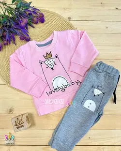 ست دو تیکه بلوز و شلوار اسپرت و فانتزی سمور