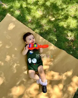 ست دو تیکه بادی و کلاه فانتزی اسپرت حیوانات