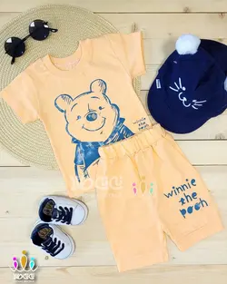 ست تیشرت و شلوارک اسپرت پو