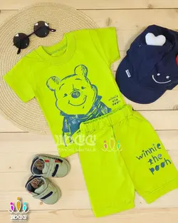 ست تیشرت و شلوارک اسپرت پو