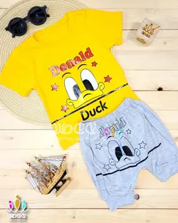 تیشرت و شلوارک اسپرت فانتزی اردک