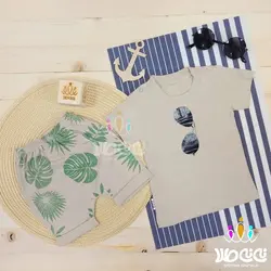 تیشرت و شلوارک اسپرت فانتزی هاوایی