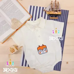 بادی آستین کوتاه پسرانه شکلک