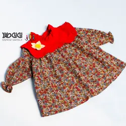 پیراهن سارافون دخترانه (صحرا)