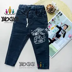 شلوار لی اسپرت ضخیم طرح خرگوش