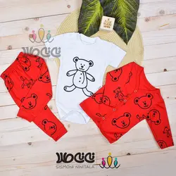 ست سه تیکه اسپرت خرسی