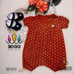 رامپر خال دار دخترانه