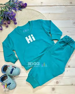 ست دو تیکه بلوز و شلوار اسپرت پاییزه Hi