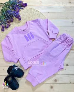 ست دو تیکه بلوز و شلوار اسپرت پاییزه Hi