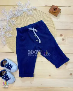 شلوار اسپرت و فانتزی مخمل کبریتی رولو