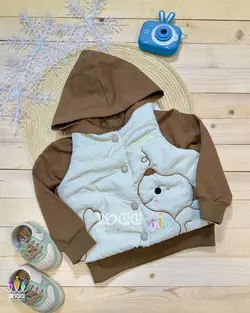 ست دو تیکه اسپرت هودی و پافر