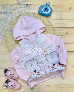 ست دو تیکه اسپرت هودی و پافر