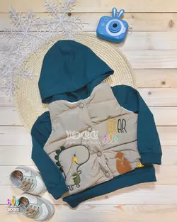 ست دو تیکه اسپرت هودی و پافر