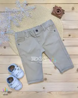 شلوار کتان اسپرت و کیوت جیب دار